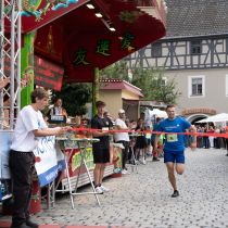 Kulmbach Altstadtfest Firmenlauf 2023 Zieleinlauf