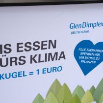 Kulmbach Altstadtfest Firmenlauf 2023 Eisessen fürs Klima Eisstand