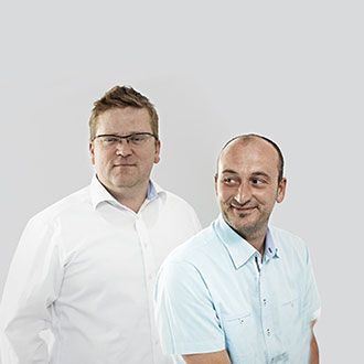Portaits of Robert Kraus and Lars Hofius of Glen Dimplex Deutschland